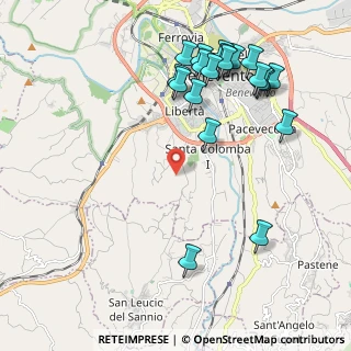 Mappa Via Abate Andrea, 82010 San Leucio del Sannio BN, Italia (2.5745)