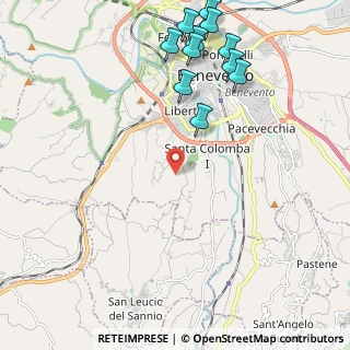 Mappa Via Abate Andrea, 82010 San Leucio del Sannio BN, Italia (2.83636)
