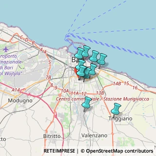 Mappa Via Monsignor Vincenzo Nicodemo, 70124 Bari BA, Italia (2.05636)