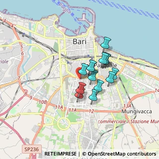 Mappa Via Monsignor Vincenzo Nicodemo, 70124 Bari BA, Italia (1.24143)