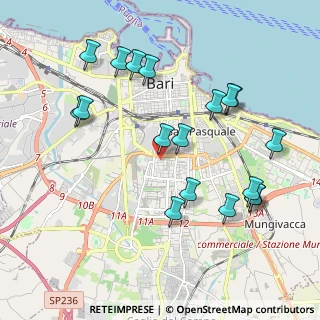 Mappa Via Monsignor Vincenzo Nicodemo, 70124 Bari BA, Italia (2.27944)