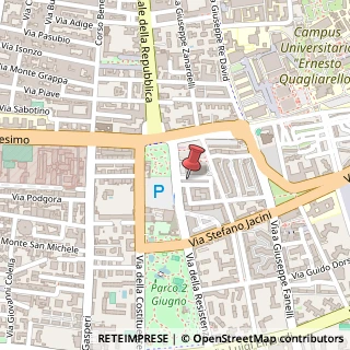 Mappa Via della Resistenza, 48, 70125 Bari, Bari (Puglia)