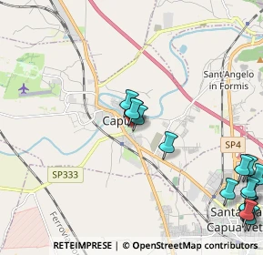 Mappa Largo Porta Napoli, 81043 Capua CE, Italia (3.052)