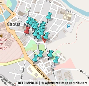 Mappa Largo Porta Napoli, 81043 Capua CE, Italia (0.1805)