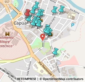 Mappa Porta roma126, 81043 Capua CE, Italia (0.233)