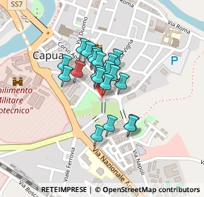 Mappa Porta roma126, 81043 Capua CE, Italia (0.1525)