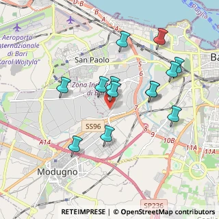 Mappa Via Emanuele Melisurgo, 70123 Bari BA, Italia (1.92692)