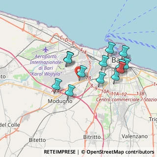 Mappa Via Emanuele Melisurgo, 70123 Bari BA, Italia (3.39846)