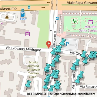 Mappa Via Giovanni Modugno, 70124 Bari BA, Italia (0.08214)