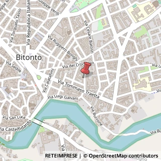 Mappa Via F. Spinelli, 18, 70032 Bitonto, Bari (Puglia)