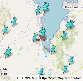 Mappa Via Amerigo Vespucci, 07021 Arzachena SS, Italia (2.67471)