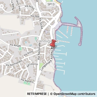 Mappa Via Lungomare A. Doria, Snc, 07020 Arzachena, Sassari (Sardegna)
