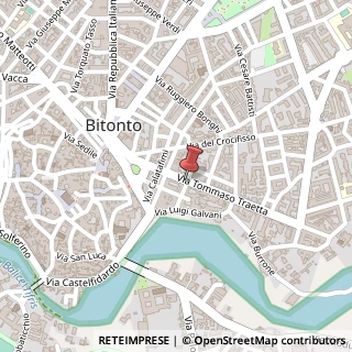 Mappa Via Tommaso Traetta,  39, 70032 Bitonto, Bari (Puglia)