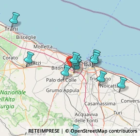 Mappa Via dei Fiordalisi, 70026 Modugno BA, Italia (15.02545)