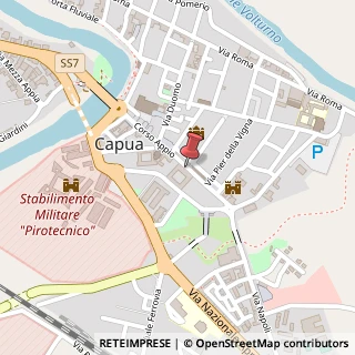 Mappa Corso Appio, 60, 81043 Capua, Caserta (Campania)