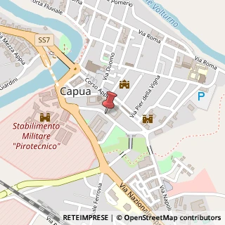 Mappa Via Ferdinando Palasciano,  26, 81043 Capua, Caserta (Campania)