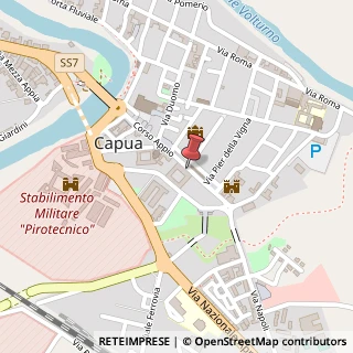 Mappa Corso Appio, 56, 81043 Capua, Caserta (Campania)