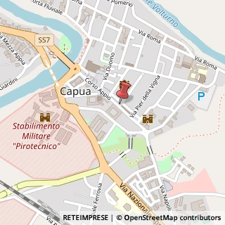 Mappa Piazza Marconi, 4, 81043 Capua, Caserta (Campania)