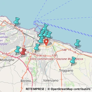Mappa Largo Due Giugno, 70125 Bari BA, Italia (3.66583)
