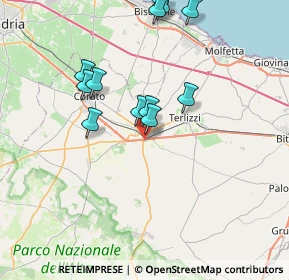 Mappa S.P. 231 Km. 25, 70037 Ruvo di Puglia BA, Italia (8.04083)