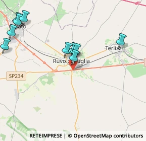 Mappa S.P. 231 Km. 25, 70037 Ruvo di Puglia BA, Italia (4.74818)