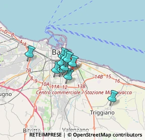 Mappa Viale Salvemini Gaetano, 70125 Bari BA, Italia (2.15364)