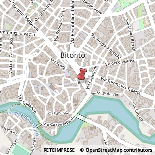 Mappa Largo Umberto Teatro, 17, 70032 Bitonto, Bari (Puglia)