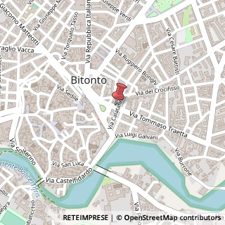 Mappa Via Tommaso Traetta, 16, 70032 Bitonto, Bari (Puglia)