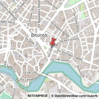 Mappa Via Tommaso Traetta,  18, 70032 Bitonto, Bari (Puglia)