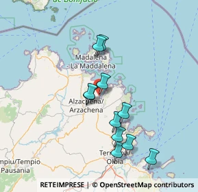 Mappa Via Faravelli, 07021 Arzachena SS, Italia (14.16)