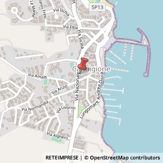 Mappa Via Nazionale, 24, 07021 Arzachena, Sassari (Sardegna)