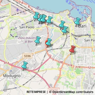 Mappa Strada Messenape, 70132 Bari BA, Italia (2.20154)