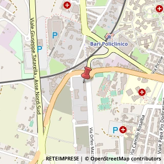 Mappa Via Orfeo Mazzitelli, 270, 70124 Bari, Bari (Puglia)