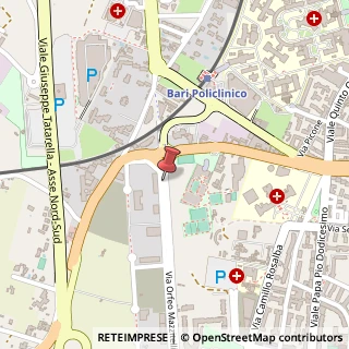 Mappa Via Orfeo Mazzitelli, 264, 70124 Bari, Bari (Puglia)