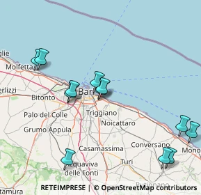 Mappa Via Capitano Pasquale Lofoco, 70126 Bari BA, Italia (18.81583)