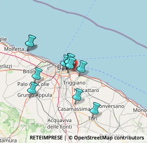 Mappa Via Capitano Pasquale Lofoco, 70126 Bari BA, Italia (12.98091)