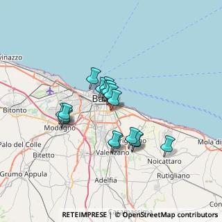Mappa Via Omodeo Adolfo, 70125 Bari BA, Italia (5.79176)