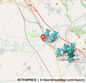 Mappa Via S. Laurenziello, 81043 Capua CE, Italia (4.46333)