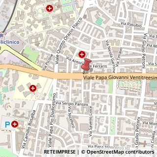 Mappa Viale Papa Giovanni XXIII, 185, 70124 Bari, Bari (Puglia)
