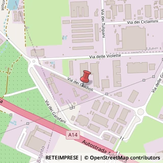 Mappa Via dei Gladioli, 27, 70026 Modugno, Bari (Puglia)