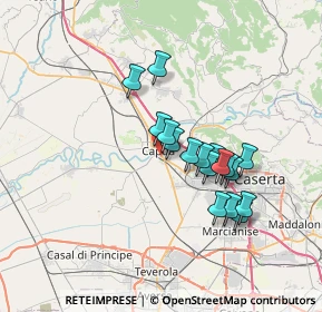 Mappa Viale Ferrovia, 81043 Capua CE, Italia (6.15118)