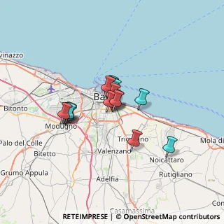 Mappa Via Guido Dorso, 70124 Bari BA, Italia (4.53706)