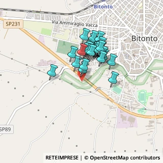 Mappa SP 231, 70032 Bitonto BA, Italia (0.36667)