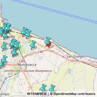 Mappa Via G. Gentile, 70126 Bari BA, Italia (3.6715)