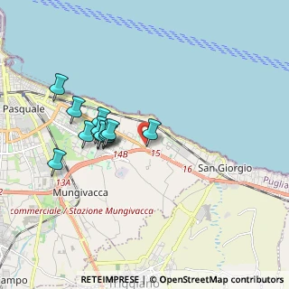 Mappa Via G. Gentile, 70126 Bari BA, Italia (1.74167)