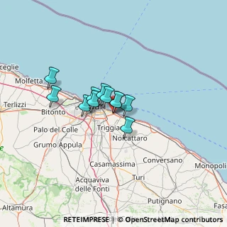 Mappa Via G. Gentile, 70126 Bari BA, Italia (8.24182)