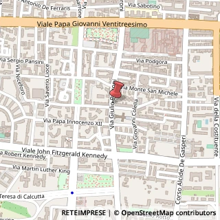 Mappa Via Giulio Petroni, 104, 70124 Bari, Bari (Puglia)