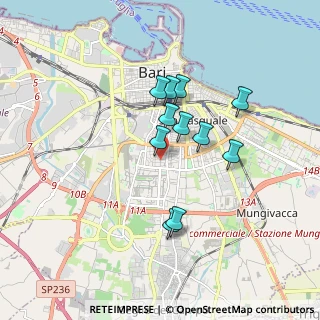 Mappa Via Papa Benedetto XIII, 70124 Bari BA, Italia (1.48909)