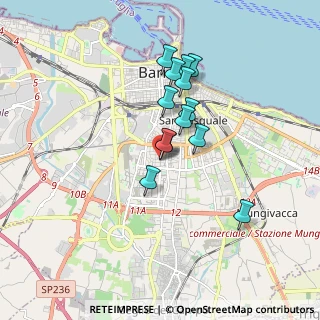 Mappa Via Concilio Vaticano, 70124 Bari BA, Italia (1.48)