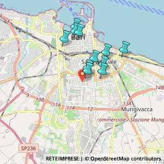 Mappa Via Papa Benedetto XIII, 70124 Bari BA, Italia (1.64)